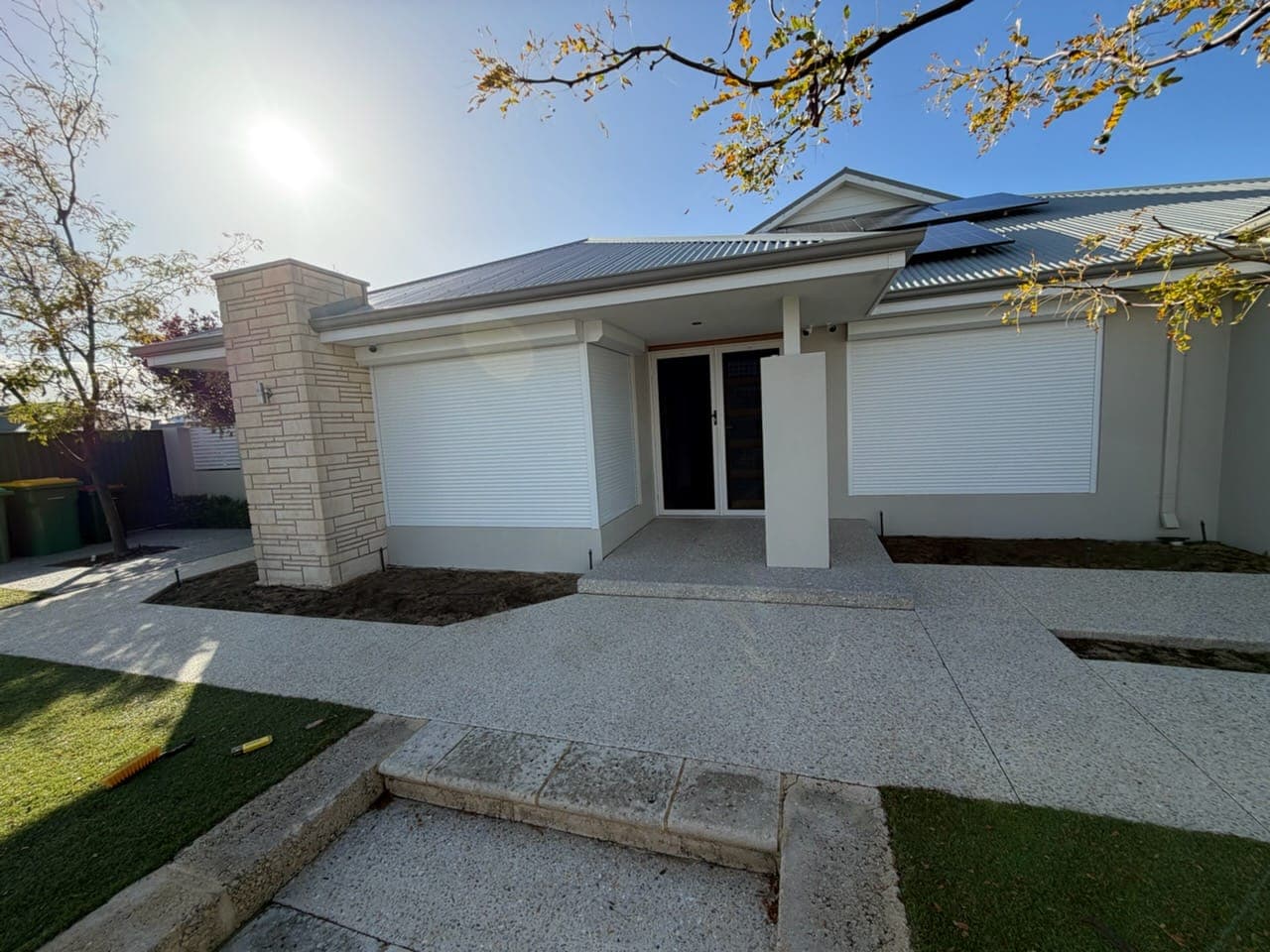 Roller shutters installed by Better Looking Shutters