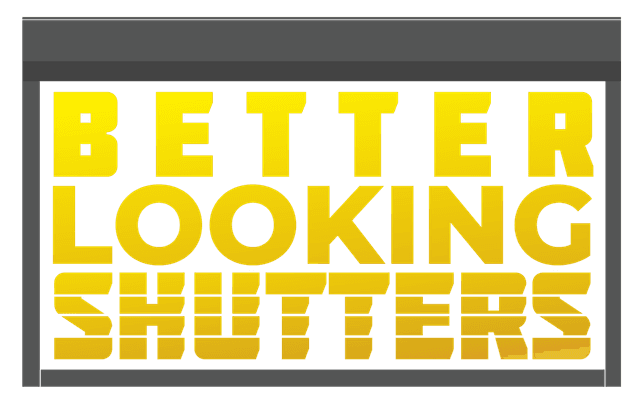 Better Looking Shutters
