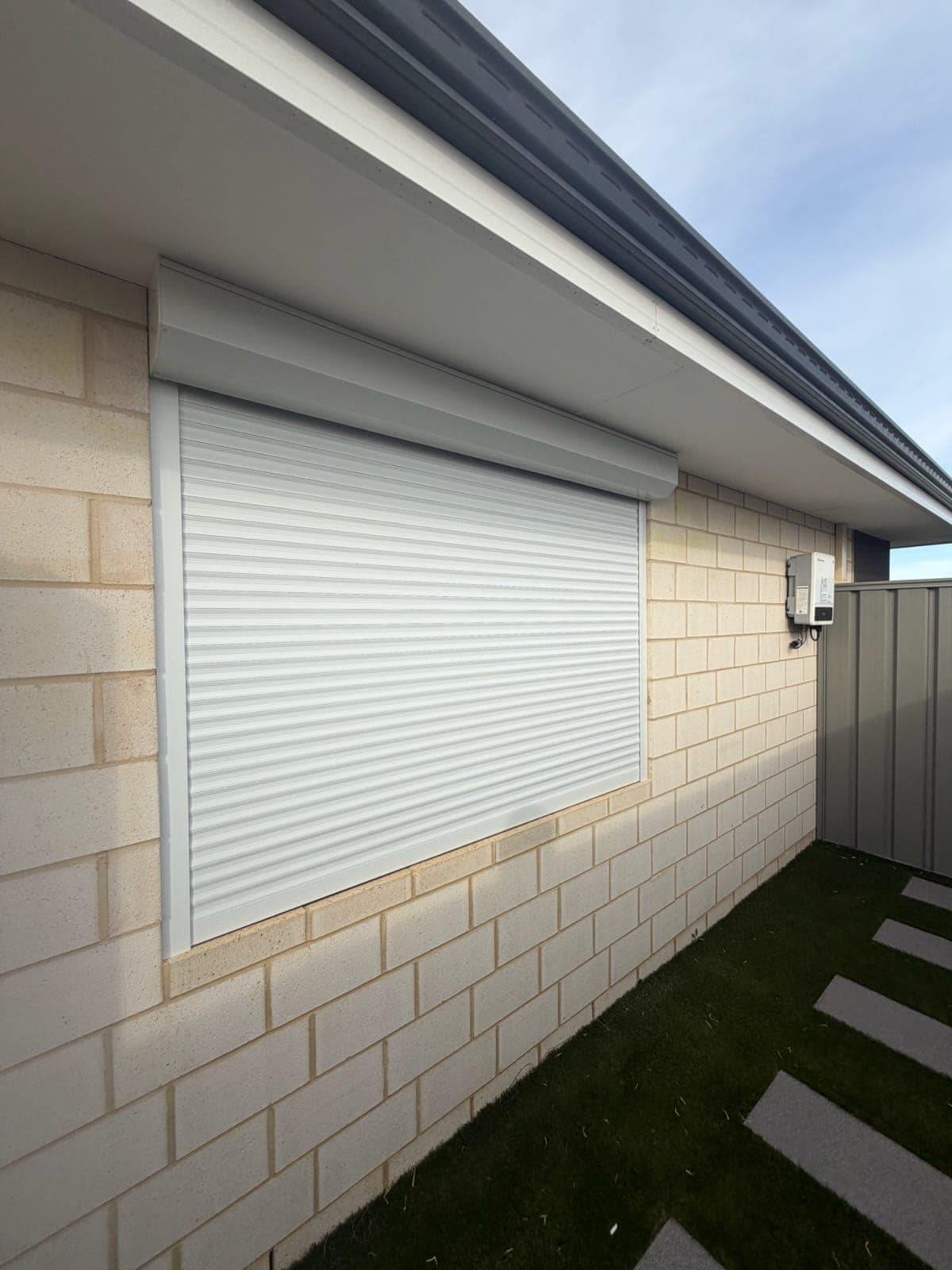 Roller shutters installed by Better Looking Shutters